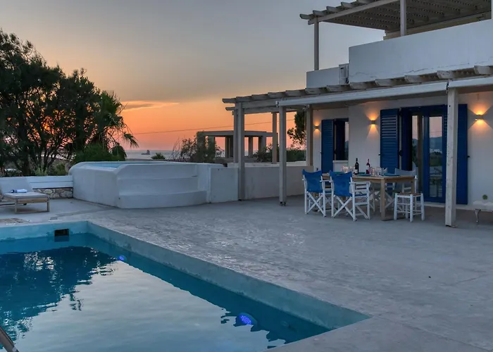 Paradisia Private Swimming Pool And Jacuzzi Апартаменты Sarakiniko (Paros)